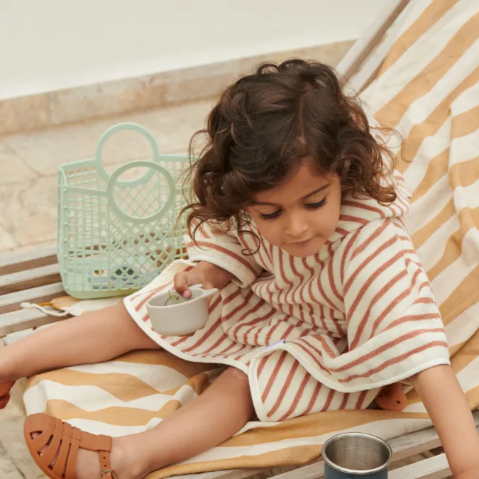 Liewood Samantha Beach Basket (Dusty Mint)